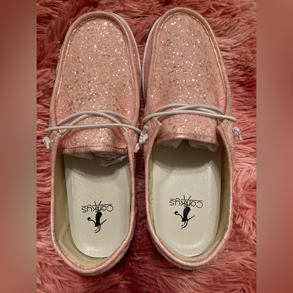 Corkys Shoes Corkys Kayaks Pink Glitter Poshmark
